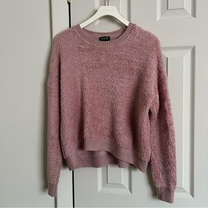 Topshop Soft Mauve Crew Neck Sweater